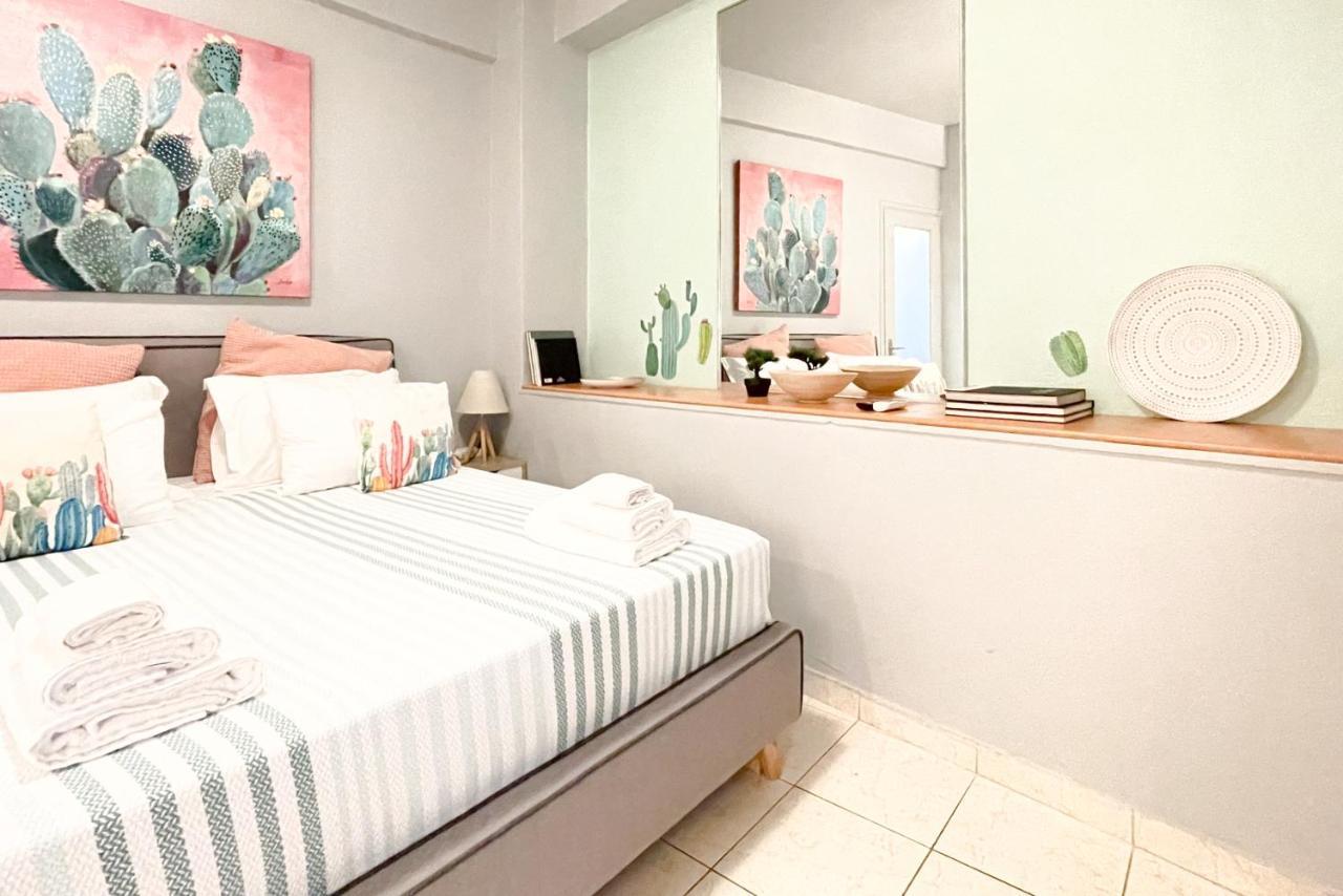 Cute 1Br Apt With Balcony In The Heart Of The City Atina Dış mekan fotoğraf